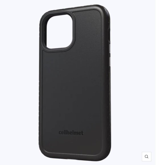 Fortitude Series Cellhelmet dual layer case for iphone 12 13 pro max ONYX BLACK - Picture 1 of 4